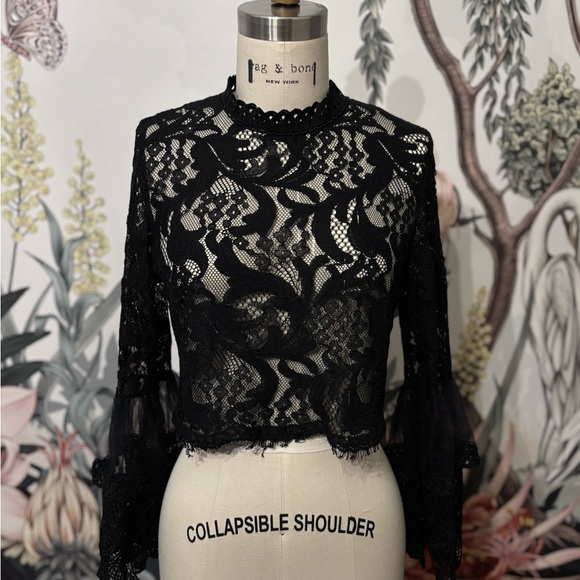 Forever 21 Tops - Black Lace Top